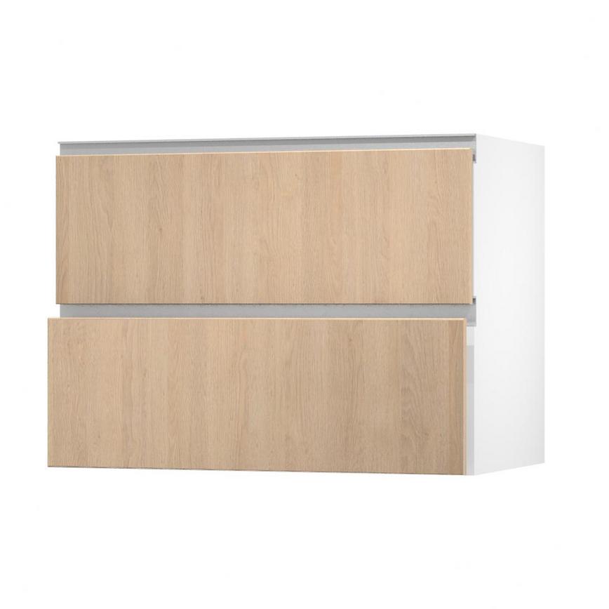 Hockley Textures Oak 1000 Pan Drawer (342mm) Open
