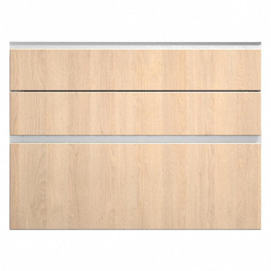 Hockley Textures Oak 1000 Drawer Frnt (170mm) Cut Out