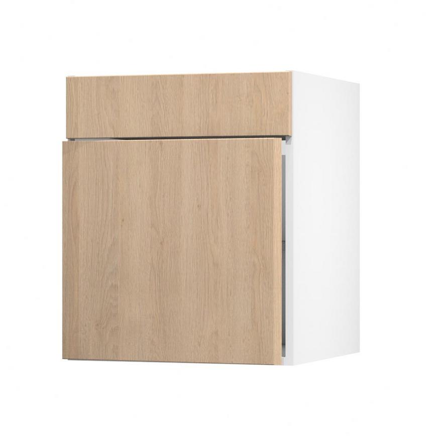 Hockley Textures Oak 600 Standard Door Open