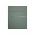 Hockley Super Matt Fir Green 600 Hob / Pan Drawer Door