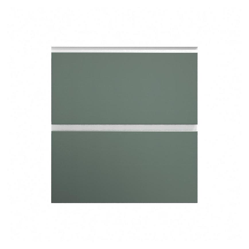 Hockley Super Matt Fir Green 700 Pan Drawer Door 342mm