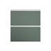 Hockley Super Matt Fir Green 700 Pan Drawer Door 342mm