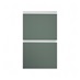 Hockley Super Matt Fir Green 450 Pan Drawer Door 342mm