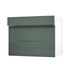 Hockley Super Matt Fir Green 900 Drawer Door Open