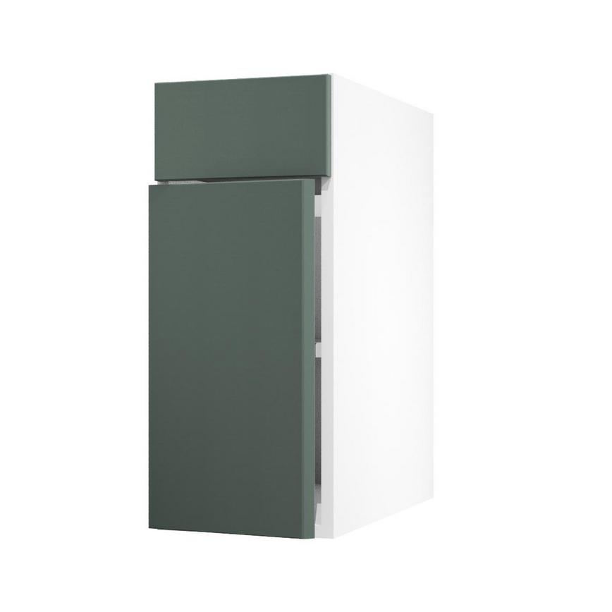 Hockley Super Matt Fir Green 300 Standard Door Open