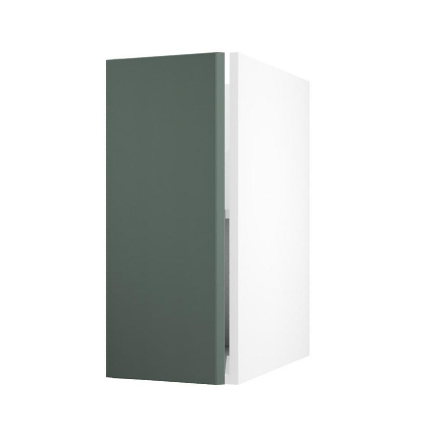 Hockley Super Matt Fir Green 300 Full Height Door Open
