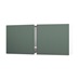 Hockley Super Matt Fir Green 500 Tall Bridge Unit Door Open