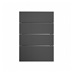 Hockley Super Matt Black 500 Drawer Door