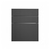 Hockley Super Matt Black 600 Hob / Pan Drawer Door