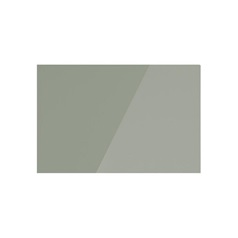 Hockley Mirror Gloss Reed Green 600mm x 394mm Pan Drawer Shown Closed from the Front as Part of a Drawer Unit