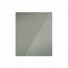 Hockley Mirror Gloss Reed Green 300mm x 360mm Bridging Unit Door Shown Closed from the Front