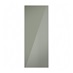 Hockley Mirror Gloss Reed Green 350mm x 900mm Tall Door Shown Closed from the Front