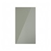 Hockley Mirror Gloss Reed Green 400mm x 720mm Full Height Door Shown Closed from the Front