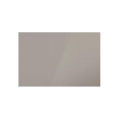 Hockley Mirror Gloss Sand Grey 600mm x 394mm Pan Drawer Shown Closed from the Front as Part of a Drawer Unit