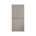 Hockley Mirror Gloss Sand Grey 350mm x 342mm Pan Drawer Front Shown Closed from the Front as Part of a Full Drawer Unit