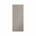 Hockley Mirror Gloss Sand Grey 300mm x 720mm Full Height Door Shown Closed from the Front