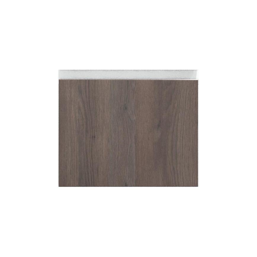 Hockley Textured Dark Oak 450mm x 342mm Pan Drawer Front Shown Closed from the Front as Part of a Full Drawer Unit