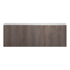 Hockley Textured Dark Oak 1000mm x 342mm Pan Drawer Front Shown Closed from the Front as Part of a Full Drawer Unit