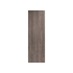 Hockley Textured Dark Oak 400mm x 1200mm Full Height Larder Door Shown Closed from the Front as Part of a Full Larder Unit