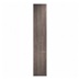 Hockley Textured Dark Oak 400mm x 1400mm Tall Larder Door Shown Closed from the Front as part of a Full Larder Unit
