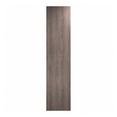 Hockley Textured Dark Oak 500mm x 2118mm Tall Larder Door Shown Closed from the Front as Part of a Full Larder Unit