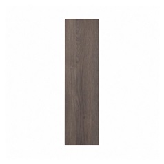 Hockley Textured Dark Oak 200mm x 720mm Full Height Door Shown Closed from the Front