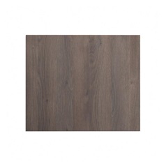 Hockley Textured Dark Oak 600mm x 506mm Tall Microwave Top Box Door Shown Closed from the Front