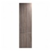 Hockley Textured Dark Oak 600mm x 1400mm Appliance Door Shown Closed from the Front as Part of an Appliance Tower Unit