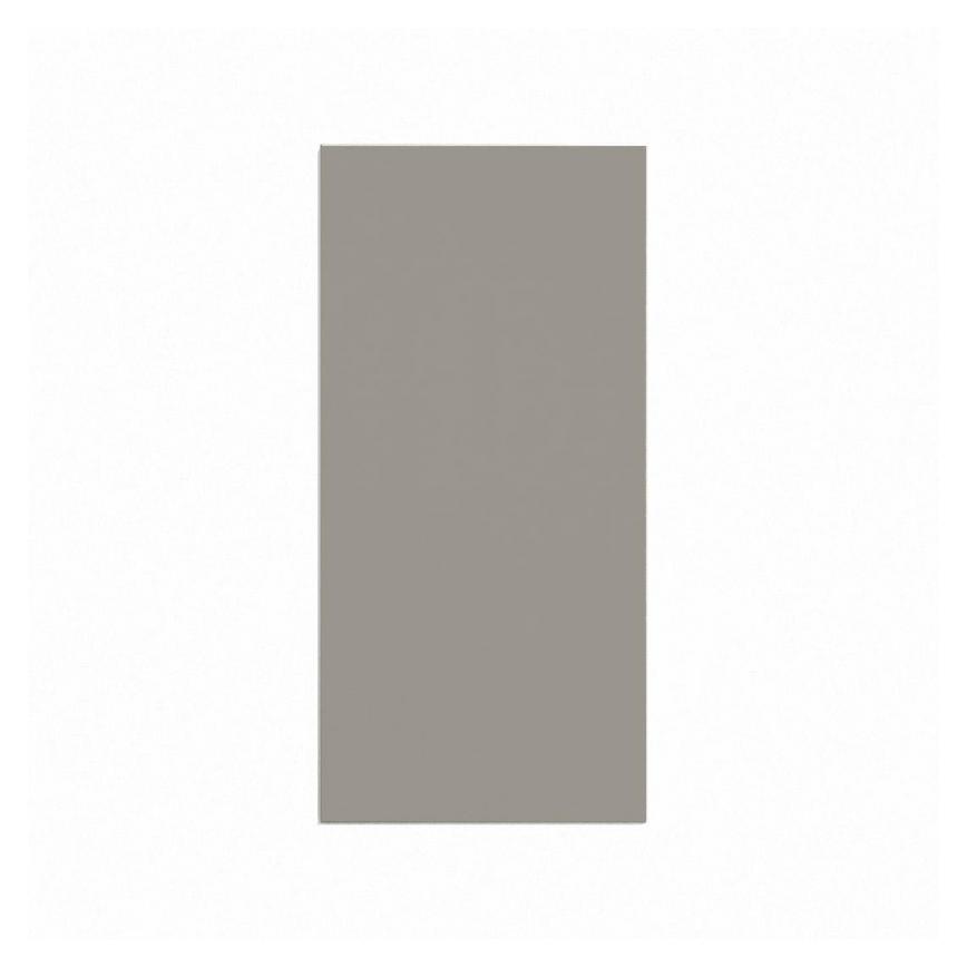 Hockley Super Matt Sand Grey 720mm x 350mm Full Height Kitchen Door CAD Front