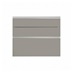 Hockley Super Matt Sand Grey 170mm x 900mm Kitchen Drawer CAD Front