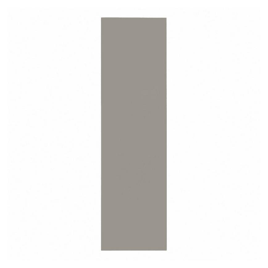 Hockley Super Matt Sand Grey 2118mm x 600mm Tall Larder Kitchen Door CAD Front