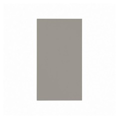 Hockley Super Matt Sand Grey 720mm x 400mm Full Height Kitchen Door CAD Front