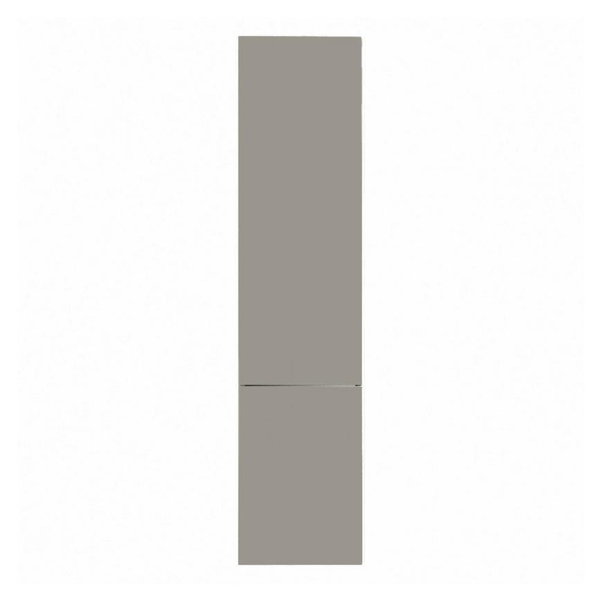 Hockley Super Matt Sand Grey 1400mm x 500mm Tall Larder Kitchen Door CAD Front