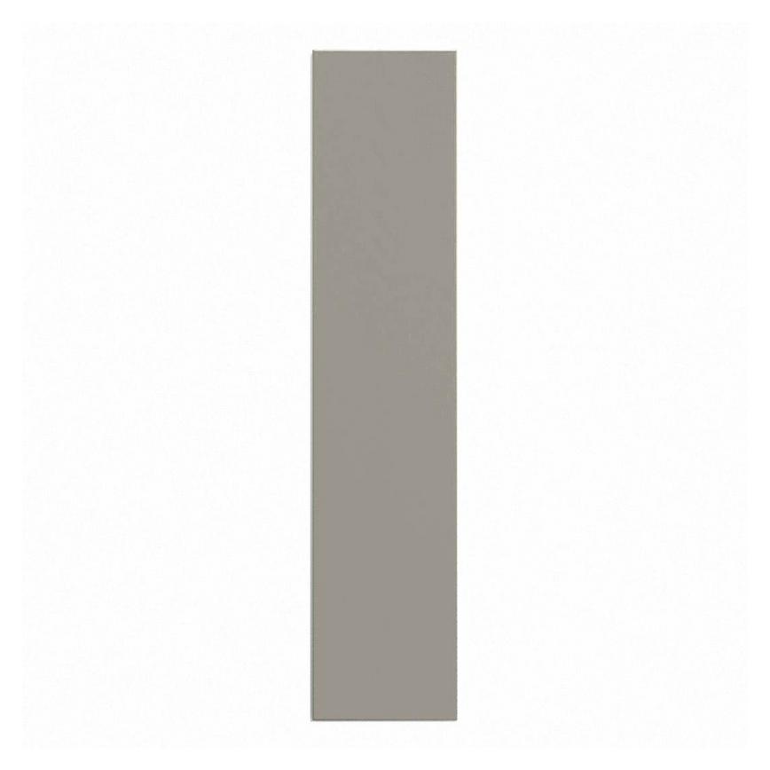 Hockley Super Matt Sand Grey 900mm x 200mm Tall Kitchen Door CAD Front