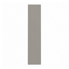 Hockley Super Matt Sand Grey 900mm x 200mm Tall Kitchen Door CAD Front