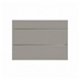Hockley Super Matt Sand Grey 275mm x 1000mm Appliance Tower Kitchen Drawer CAD Front