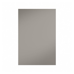 Hockley Super Matt Sand Grey 940mm x 595mm x 16mm End Panel Frontal