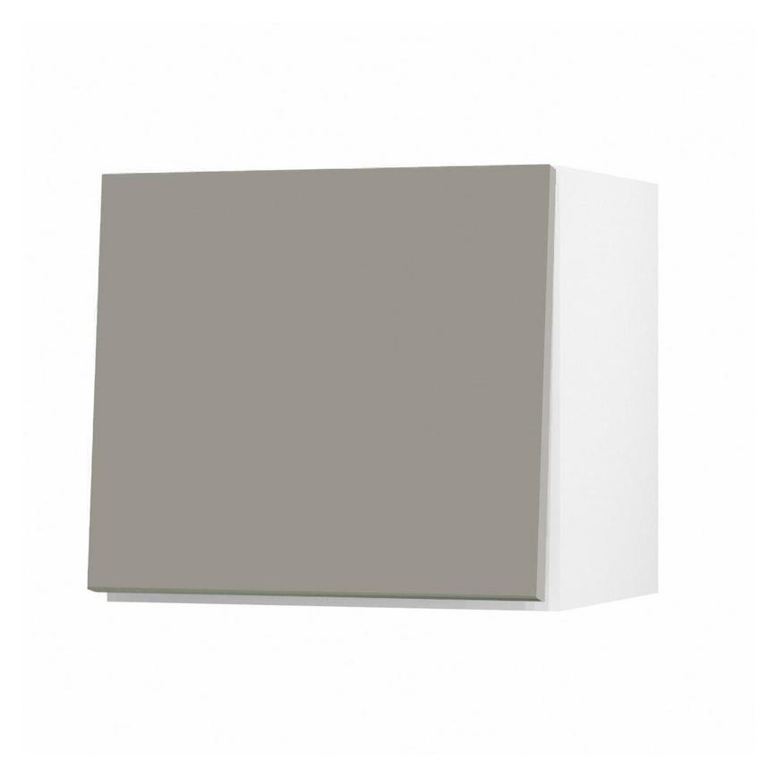Hockley Super Matt Sand Grey 360mm x 400mm Half Height Kitchen Door or Drawer Angle Open