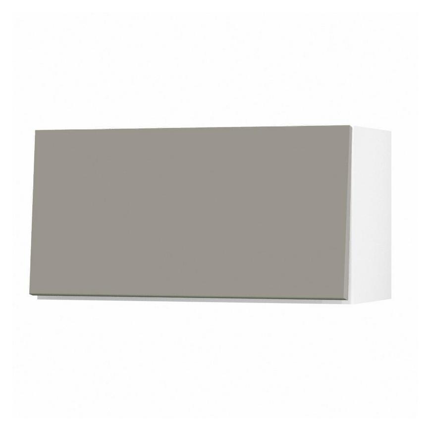 Hockley Super Matt Sand Grey 360mm x 700mm Half Height Kitchen Door or Drawer Angle Open