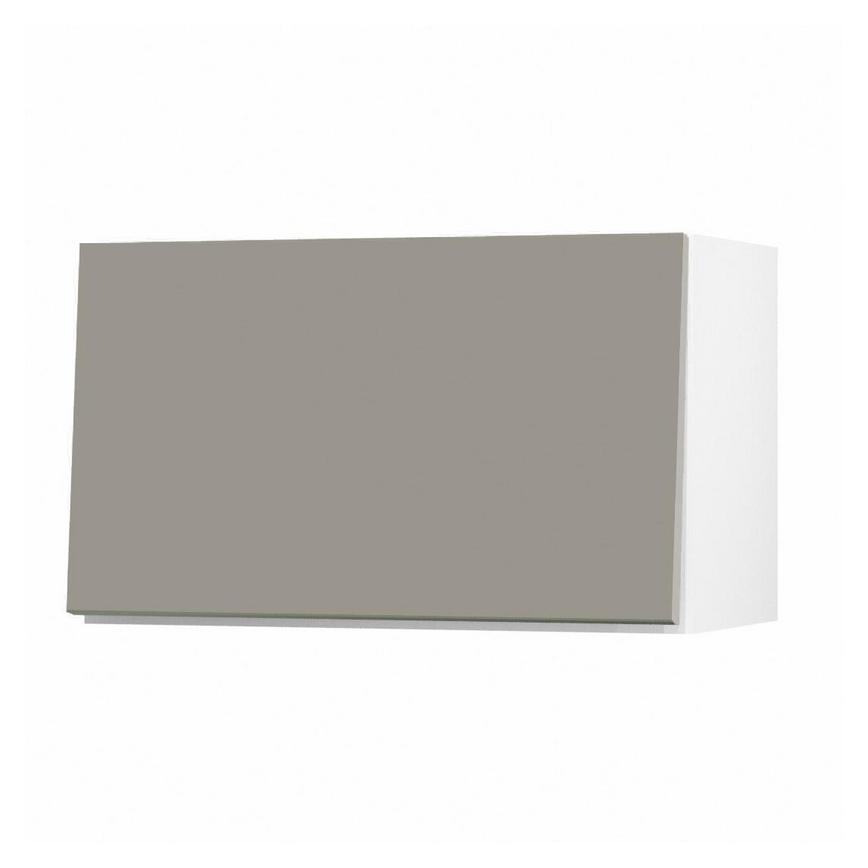 Hockley Super Matt Sand Grey 360mm x 600mm Half Height Kitchen Door or Drawer Angle Open