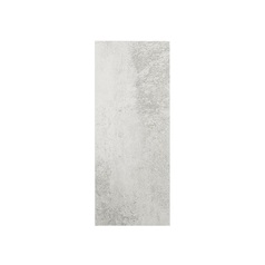 Hockley Textured White Stone 1220mm x 500mm Full Height Larder Kitchen Door Primary Cut Out