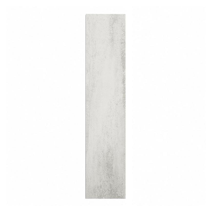 Hockley Textured White Stone 900mm x 200mm Tall Kitchen Door Primary Cut Out