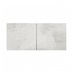 Hockley Textured White Stone 460mm x 1000mm Tall Bridging Unit Kitchen Door Pair Primary Cut Out
