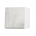 Hockley Textured White Stone 360mm x 350mm Half Height Kitchen Door or Drawer Unit Angled Open
