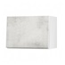 Hockley Textured White Stone 360mm x 500mm Half Height Kitchen Door or Drawer Unit Angled Open