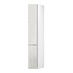 Hockley Textured White Stone 1220mm x 300mm Full Height Larder Kitchen Door Unit Angled Open