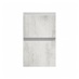 Hockley Textured White Stone 342mm x 450mm Pan Kitchen Drawer Unit Front View