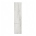 Hockley Textured White Stone 1400mm x 500mm Tall Larder Kitchen Door Unit Front View