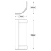 Chelford Curved Base Wall Door (XX80)