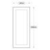 Chilcomb 500 Larder Door (XX18)